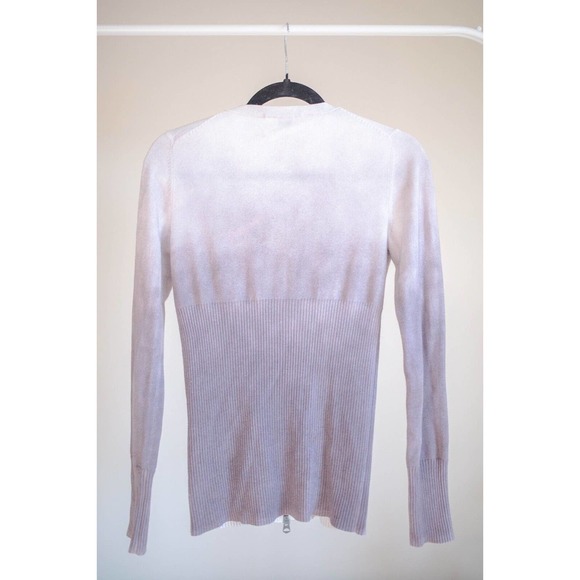 A/X Armani Exchange Women’s Ombre Zip Up Sweater SZ S - Picture 8 of 8